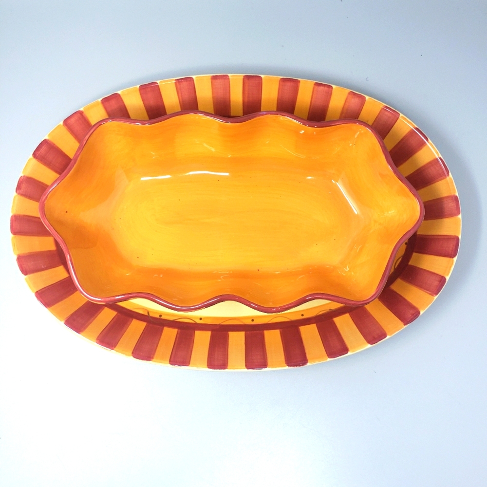 Set Of 2 Southern Living At Home Dish Set